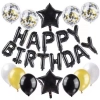 Napis balonowy HAPPY BIRTHDAY z balonami